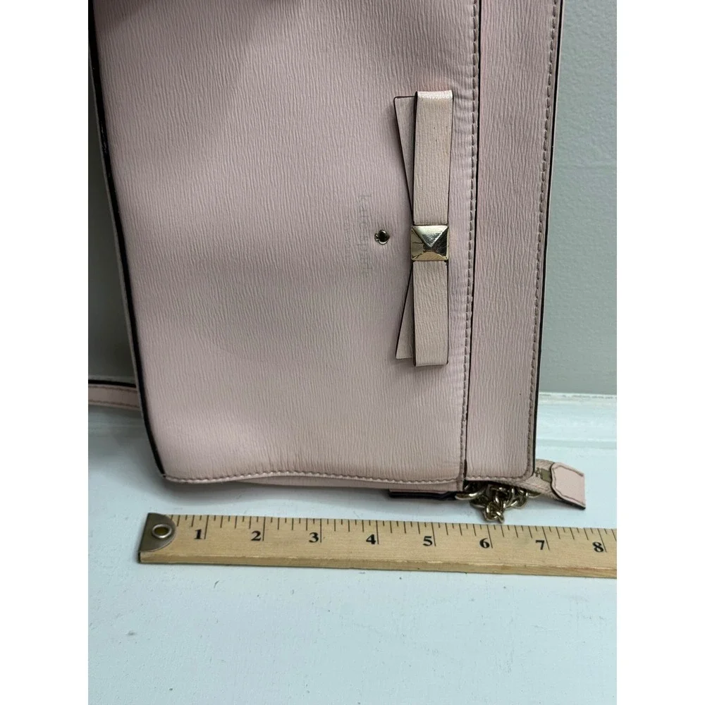 Kate Spade New York Beacon Court Angelica bow‎ crossbody bag Pink
